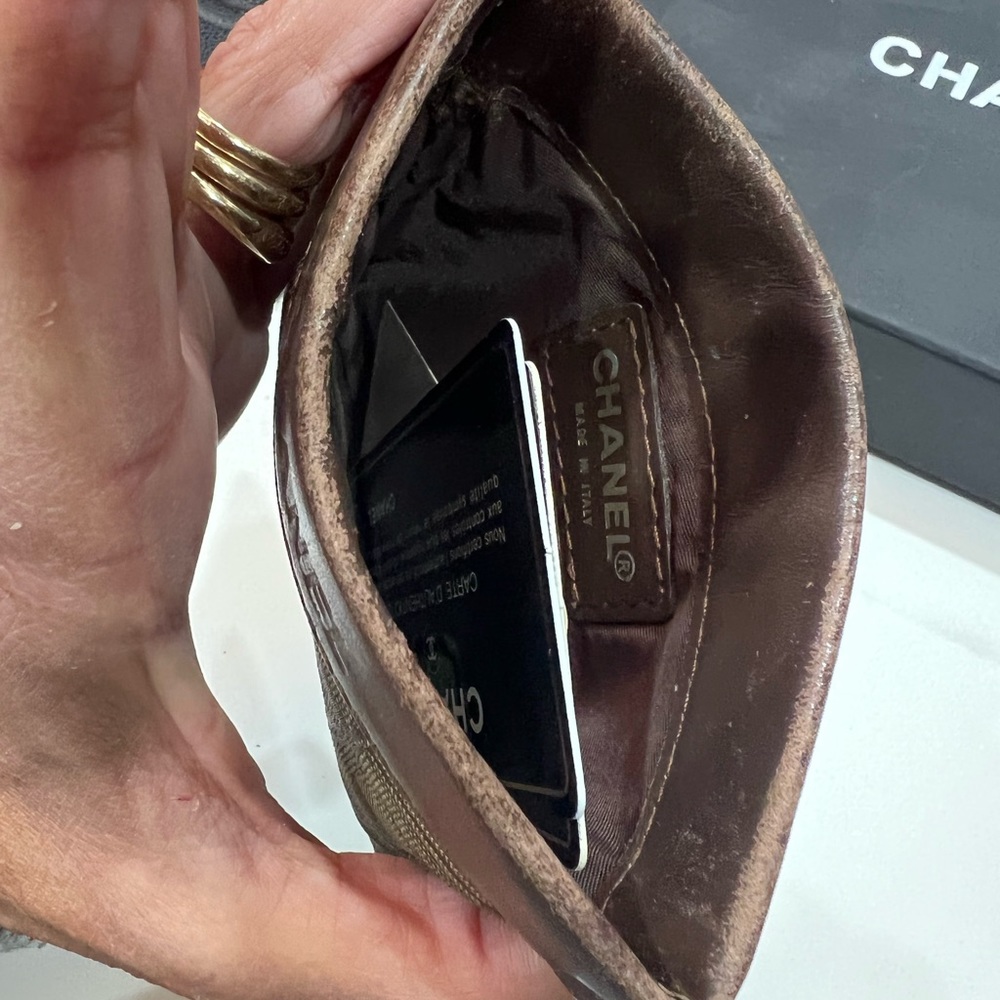 Authentic Chanel coin purse.